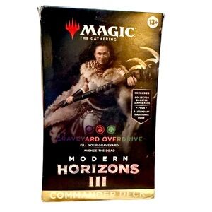 Magic The Gathering Modern Horizon III Graveyard Overdrive Commander Deck NSB
